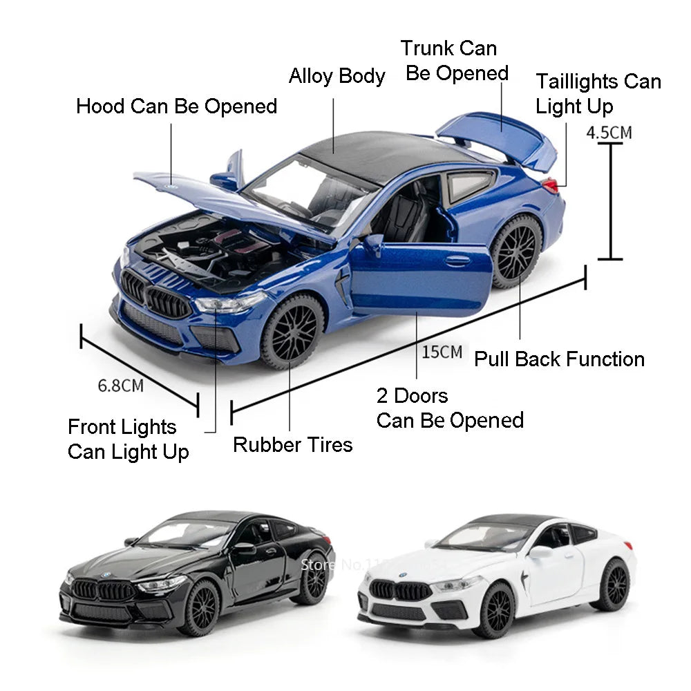 BMW M4 M8 - Model Diecast 1:32