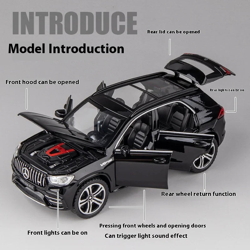 Mercedes Benz GLE 63s-Model Diecast 1:32