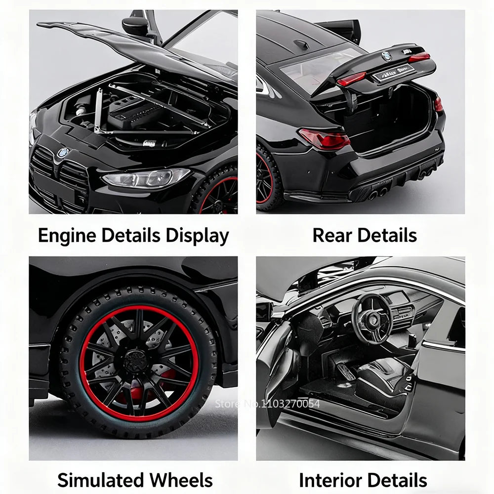 BMW M4 M8 - Model Diecast 1:32