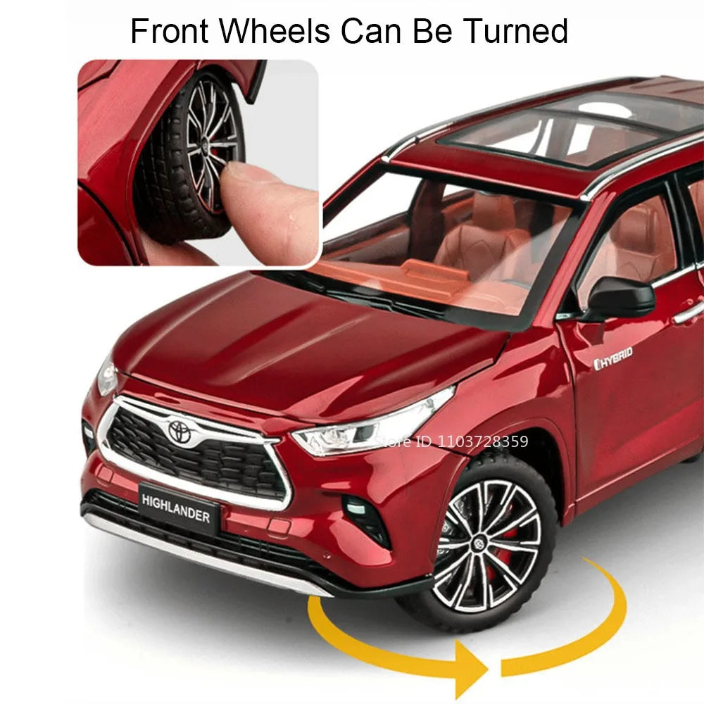 Toyota Highlander RAV4 - Model Diecast 1:24